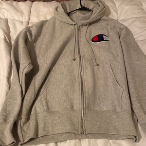 mens champion zip up jacket!